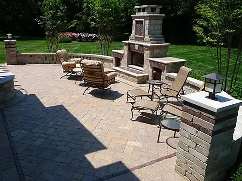 Outdoor Fireplace, Hermitage TN